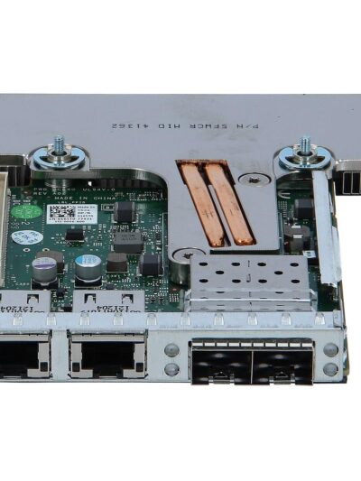 Dell Broadcom 57800S rNDC Quad Port: Dual Port 10Gb SFP+ & Dual Port 1Gb Base-T Network Daughter Card