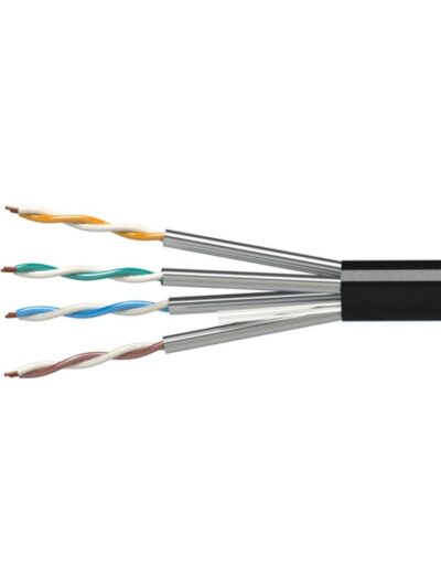 Cable exterior rígido C-6 U/FTP, PE, Fca, caja 305 m