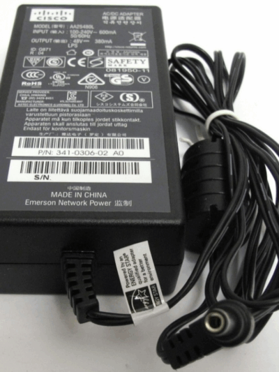 Cisco AC/DC 48V Power Adapter for Aironet