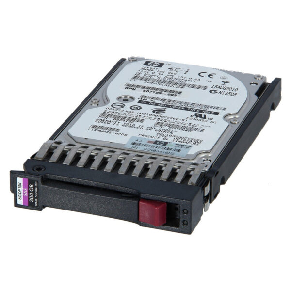 HPE 300GB 10K 2.5-inch SAS 6Gb/s Dual Port Enterprise Hard Drive w/ caddy