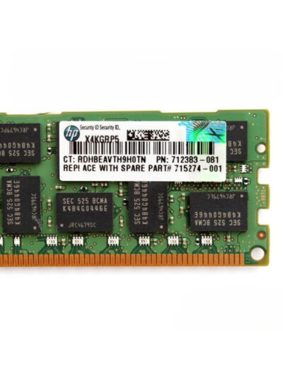 HPE 16GB 2Rx4 PC3-14900R (DDR3-1866) Registered CAS-13 Memory Kit