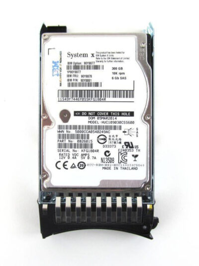 IBM 300GB 10K 2.5-inch SAS 6Gb/s Hot-Swap Hard Drive w/ caddy