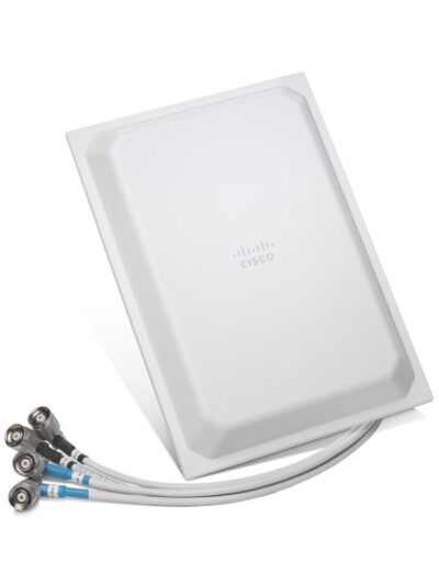 Cisco Aironet Dual Band, 2dBi in 2.4GHz; 3dBi in 5GHz, Ceiling Mount 4-Element Omnidirectional Antenna with 4 right angle RP-TNC Connector