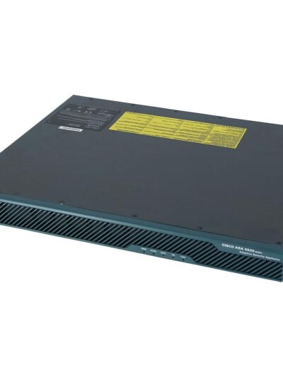 Cisco ASA 5520 IPS Edition includes AIP-SSM-40, firewall services, 750 IPsec VPN peers, 2 SSL VPN peers, 4 Gigabit Ethernet interfaces, 1 Fast Ethernet interface