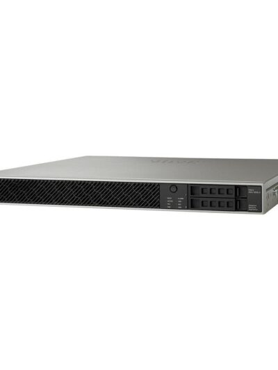 Cisco ASA 5555-X Firewall Edition; includes firewall services, 5000 IPsec VPN peers, 2 SSL VPN peers, 8 copper Gigabit Ethernet data ports, 1 copper Gigabit Ethernet management port, 1 AC power supply, 3DES/AES encryption, 2 SSD 120GB
