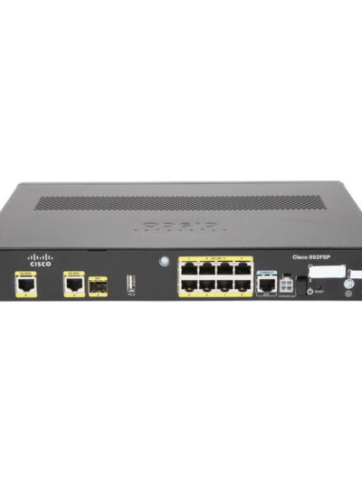 Cisco 892FSP ISR Gigabit Ethernet security router with SFP