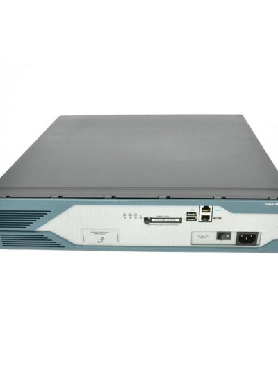 Cisco 2851 ISR Dual Gigabit Ethernet Integrated Services Router with AC power, 2GE, 1 NME-XD, 1 EVM, 4 HWICs, 3 PVDM slots, 2 AIMs, and Cisco IOS IP Base Software