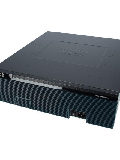 Cisco 3925 ISR Chassis (slot for SPE, 2 SM slots, dual PS slots)