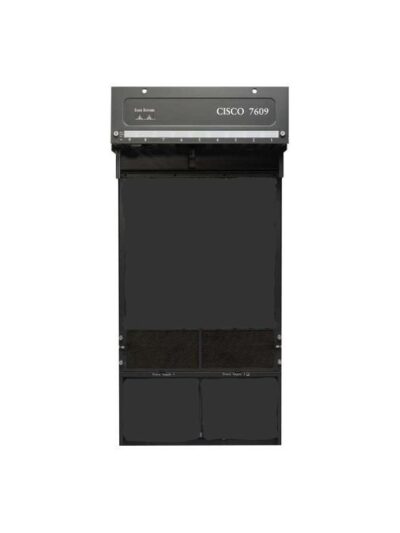 Cisco 7609 enhanced service-provider chassis (includes redundant tiered-speed fan trays, cable management tray with standard and extended depth inserts, and mounting kit)
