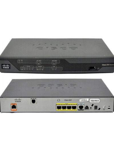 Cisco 887 ISR ADSL2/2+ Annex A Router with 3G