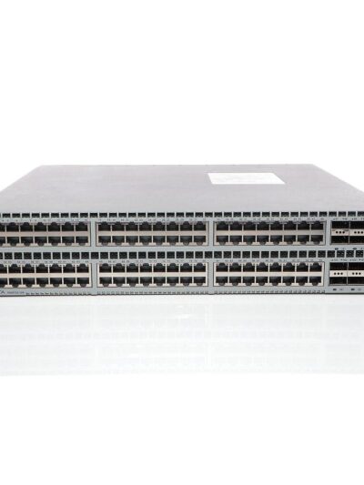 Arista 7050TX2, 96x (1/10GBASE-T) RJ-45 & 8x QSFP+ switch, rear-to-front airflow, 2x AC power supplies