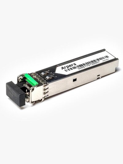 Arpers 10G-DWDM SFP+, Tx: Ch. 50 (1537.4 nm), Rx: ITU Grid C-Band 100 Ghz, 80km, SMF, LC Dúplex, DOM compatible with Arista