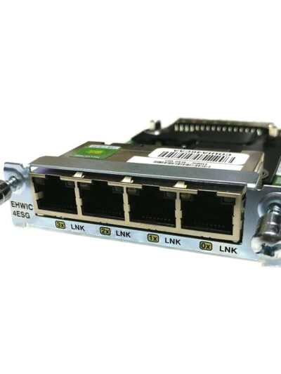 Cisco 4-Port 10/100/1000 EHWIC Gigabit Ethernet switch