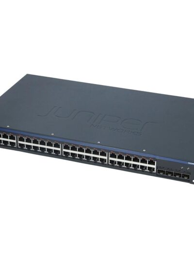 Juniper EX2200 48-port 10/100/1000BASE-T Ethernet Switch with PoE+ and four SFP Gigabit Ethernet uplink ports