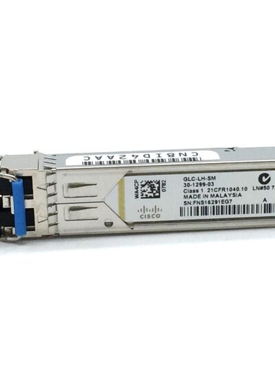 VST Verified Cisco 1000BASE-LX/LH SFP, transceiver module for MMF and SMF, 1300-nm wavelength, commercial operating temperature range
