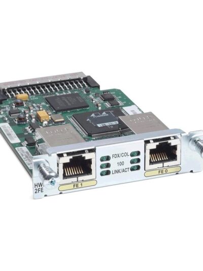 Cisco 2-Port Fast Ethernet Layer 3 HWIC for Cisco Integrated Services Routers