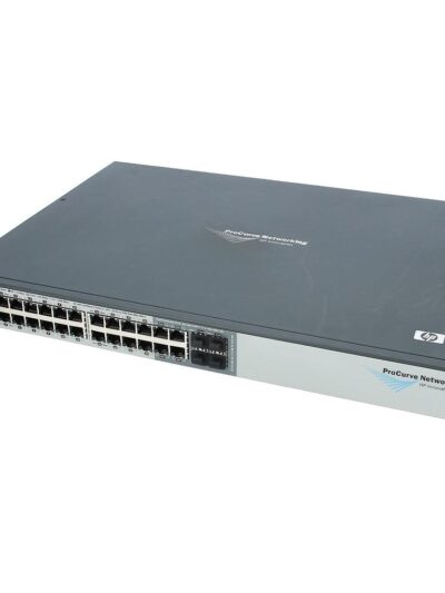 HP ProCurve 2810-24G Switch, 20 auto-sensing 10/100/1000 ports & 4 dual-personality ports (10/100/1000 RJ-45 or SFP)