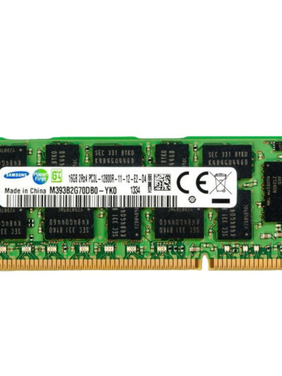 Samsung 16GB 2Rx4 PC3L-12800R (DDR3-1600) Registered CAS-11 Low Voltage Memory Kit