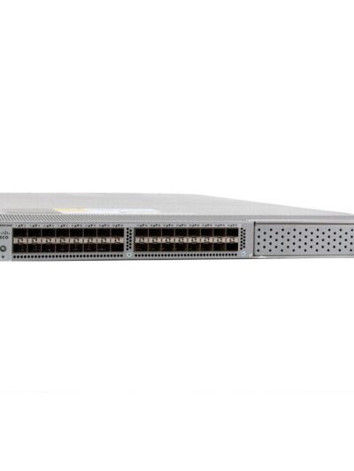 Cisco Nexus 5548P chassis includes 32 SFP+ fixed ports, Front-to-Back Airflow, two 750W AC Power Supplies, Fan Trays, 1 Expansion Slot