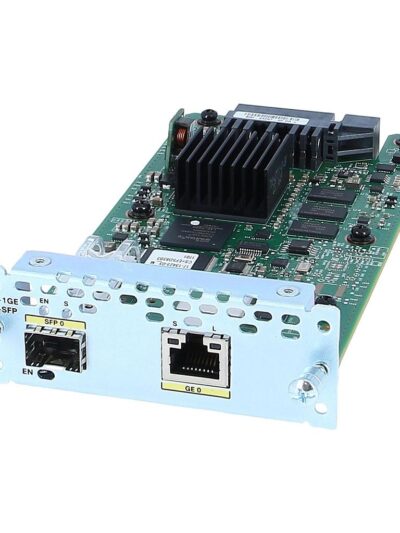 Cisco 1-Port Gigabit Ethernet WAN, dual-mode GE/SFP, Network Interface Module