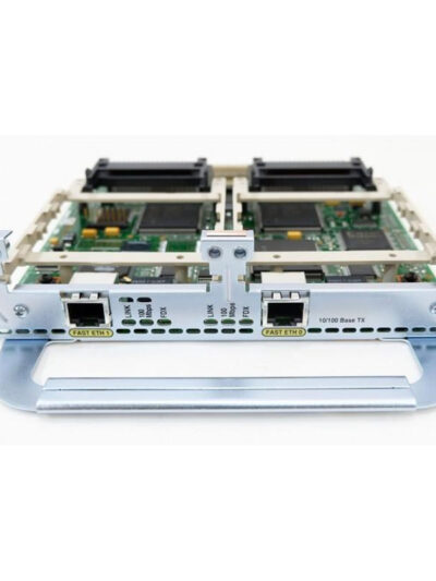 Cisco Network Module with 2 Fast Ethernet and 2 WIC slots for routers