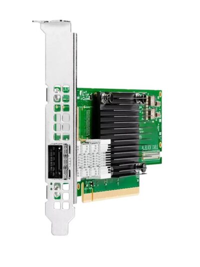 HPE InfiniBand HDR/Ethernet 200Gb 1-port QSFP56 PCIe4 x16 MCX653105A-HDAT Adapter - High Profile Bracket