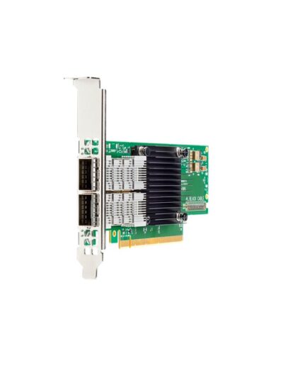 HPE InfiniBand HDR/Ethernet 200Gb 2-port QSFP56 PCIe4 x16 MCX653106A-HDAT Adapter - High Profile Bracket