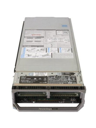Dell PowerEdge M640, 2 SFF Drive Bays, Blade Server; Software RAID (SWRAID) S140; iDRAC-9 (Enterprise), 2nd Gen Processors