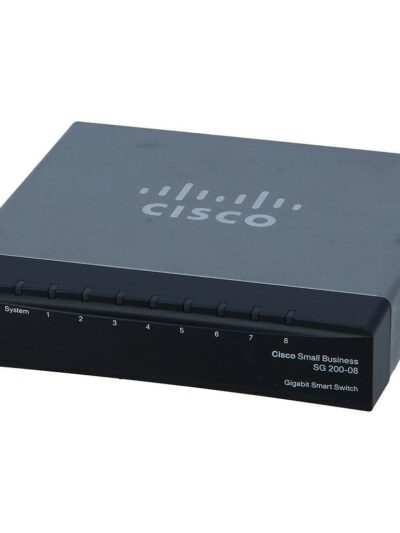 Cisco Small Business 200 Series SG200-08 Smart Switch, 8-Port 10/100/1000