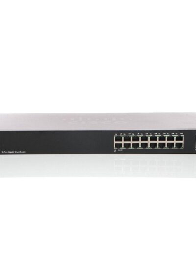 Cisco Small Business 200 Series SG200-18 Smart Switch, 16-Port 10/100/1000 & 2 combo mini-GBIC ports