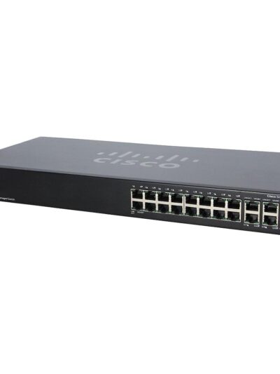 Cisco Small Business 300 Series SG300-20 Managed Switch, 18-Port 10/100/1000 & 2 combo mini-GBIC ports