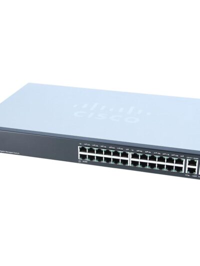 Cisco Small Business 300 Series SG300-28 Managed Switch, 24-port 10/100/1000, 2x 10/100/1000 & 2 combo mini-GBIC ports