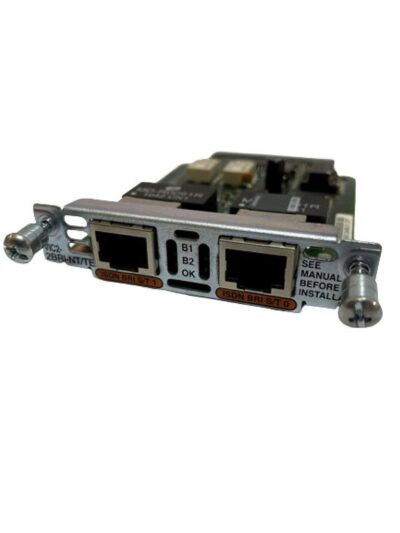 Cisco 2-port BRI VIC, S/T interface, Network Termination (NT) or TE