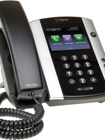 Polycom IP Phone VVX 500, 12-Lines, Gigabit Ethernet, PoE