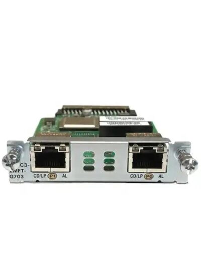 Cisco 2-Port Multiflex Trunk Voice/WAN 3rd Generation Interface Card - G.703