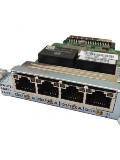 Cisco 4-Port 3rd Gen Multiflex Trunk Voice/WAN Interface Card - T1/E1