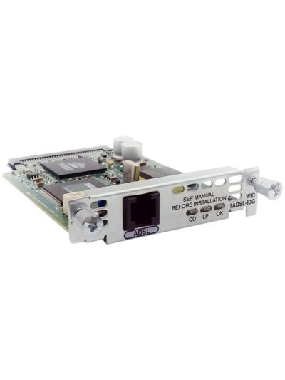 Cisco 1-port ADSL-over-ISDN with dying gasp WAN interface card