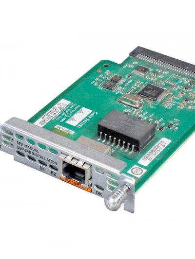 Cisco 1-port ISDN BRI WIC-S/T interface (requires external NT1)