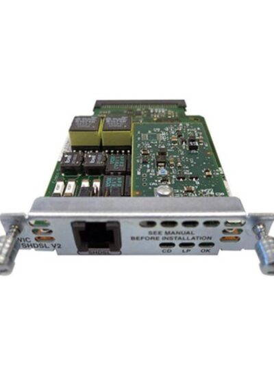Cisco 1-port G.SHDSL (two or four wire) WAN Interface Card support