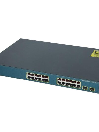 Cisco Catalyst 3560 24 10/100 PoE Ethernet Ports,  2 SFP uplink ports, Standard Multilayer Image Image (IP Base)
