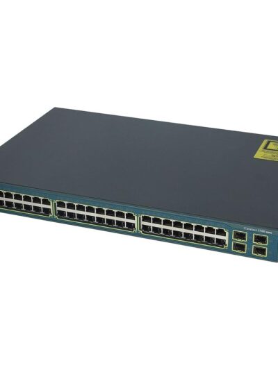 Cisco Catalyst C3560 48 Ethernet 10/100 ports and 4 SFP-based Gigabit Ethernet ports, Standard Multilayer Image software (IP Base)