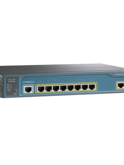 Cisco Catalyst 3560 Compact, 8x 10/100 PoE Ethernet Ports, 1 dual-purpose 10/100/1000 & SFP uplink ports, Standard Multilayer Image Image (IP Base)