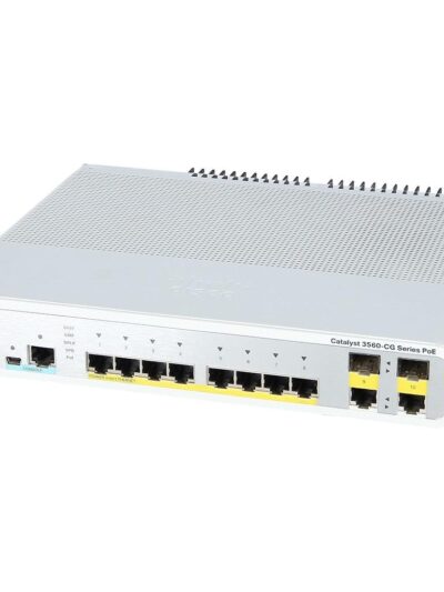 Cisco Catalyst 3560C Switch 8 GE PoE+, 2 x Dual Purpose, IP Base