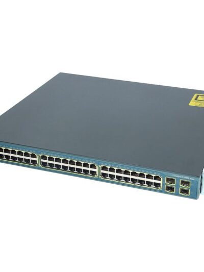 Cisco Catalyst 3560G 48 Ethernet 10/100/1000 ports and 4 SFP-based Gigabit Ethernet ports, Enhanced Multilayer Image software (IP Services)