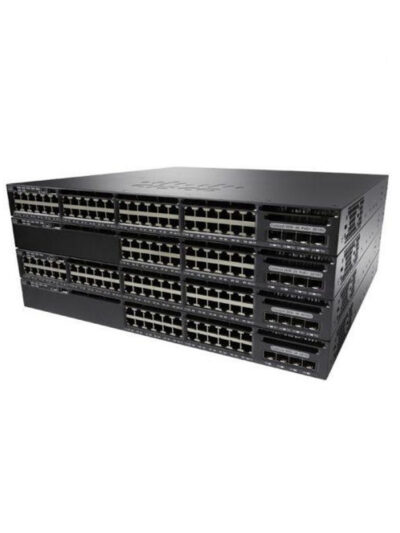 Cisco Catalyst 3650 Standalone with Optional Stacking 48 (36 10/100/1000 and 12 100Mbps/1/2.5/5/10 Gbps) Ethernet and 4x10G Uplink ports, with one 1100WAC power supply, 1 RU, LAN Base feature set