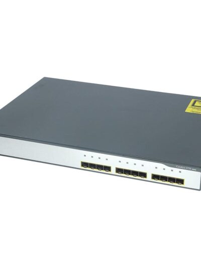 Cisco Catalyst 3750G Stackable 12 SFP Gigabit Ethernet ports, IP Services software