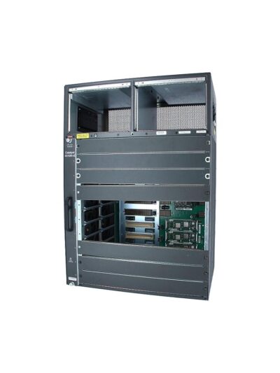 Cisco Catalyst E-Series 4510R+E switch (10-slot chassis), fan, no power supply; redundant supervisor capable