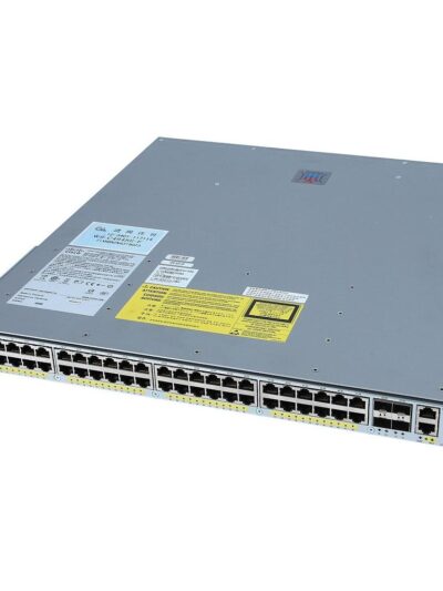 Cisco Catalyst C4948E-F 48x 10/100/1000 (RJ45) and 4x 10GbE (SFP+), IP Base IOS, AC p/s Back-to-Front-Cooling