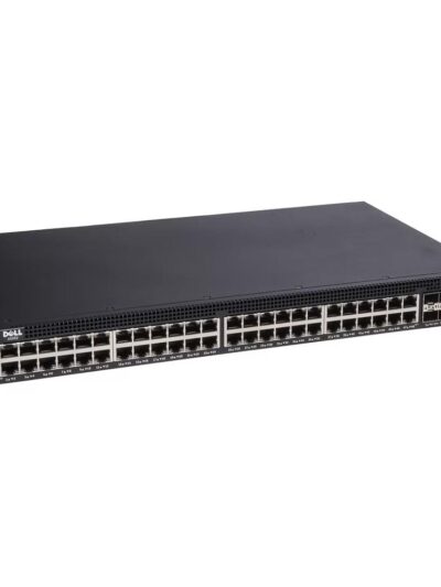 Dell Networking X1052 48Ports 10/100/1000BASE-T + 4 x 10GbE SFP+ ports Smart Managed  Switch