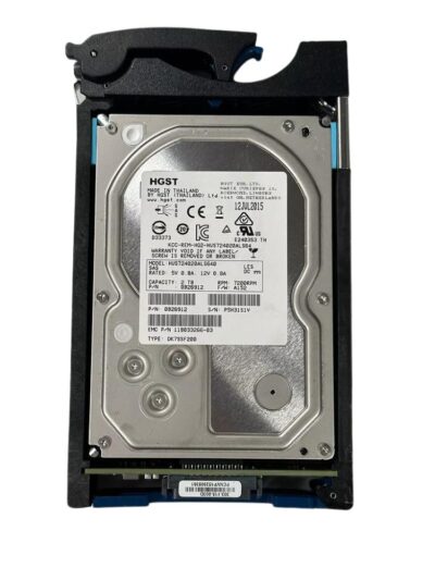 EMC 2TB 7.2K 3.5-inch SAS 6Gb/s Hard Disk Drive for VNX w/ caddy